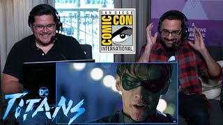 TITANS  Official Trailer Reaction  SDCC 2018 [upl. by Burnie]