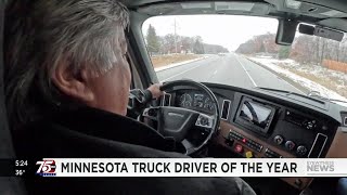 Minnesota Trucking Association names their 2023 Driver of the Year [upl. by Mohr]