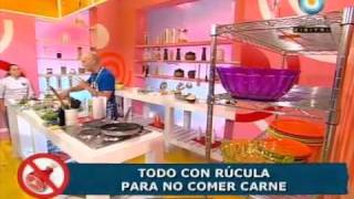 Recetas sin carne Mil opciones nutritivas y frescas con rúcula [upl. by Laden]