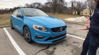 2018 Volvo V60 Polestar Exterior Interior and Powertrain w BONUS engine sound [upl. by Mchugh]