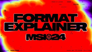 Format Explainer  MSI 2024 [upl. by Dolley]