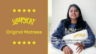 SleepyCat Original Mattress Review  Ankita CustomerSpeaks [upl. by Accebber]