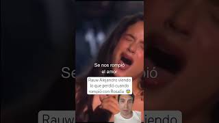 Rauw Alejandro viendo lo que perdió cuando su relación con Rosalía terminó rosalia rauwalejandro [upl. by Aiuqal]