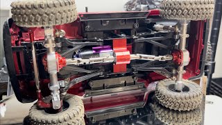 Wpl C54 LC80  All My Upgrades and Mods Explained How I built this for Off Road and Rock Crawling [upl. by Oirasor835]