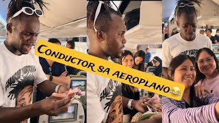 Conductor sa aeroplano 😂😂 mayaman na ako😂 [upl. by Haonam]