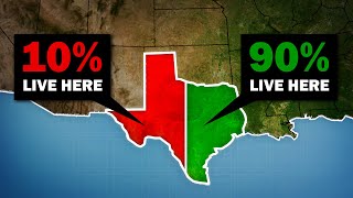 Why So Few Americans Live In Western Texas [upl. by Rovit683]