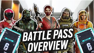 Y7S1 BATTLE PASS OVERVIEW  OPERATION DEMON VEIL  Rainbow Six Siege [upl. by Schweitzer]