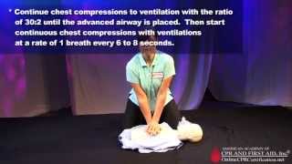 CPR Training Video  How to Do CPR for Healthcare Providers [upl. by Airasor]