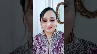 ♥️🧿 hdmakeup highlookbridalhairlook indiansong makeup makeuptutorial makeupshorts popular [upl. by Novello]