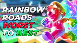 Ranking Every Mario Kart Rainbow Road [upl. by Maisie]