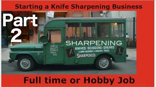 Starting a Knife Sharpening Business PART 2 SERRATED Knives [upl. by Fonville573]