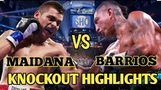 MARIO BARRIOS VS FABIAN MAIDANA KNOCKOUT HIGHLIGHTS  BOXING LATEST 2024  BOXING UPDATE TODAY [upl. by Codi]