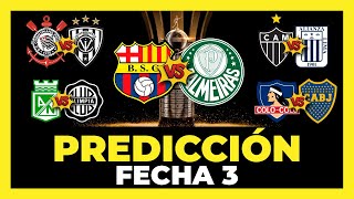 Análisis y Predicción Fecha 3 Copa Libertadores 2023🏆 [upl. by Neumeyer900]