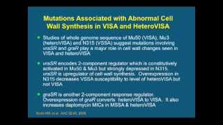 Glycopeptide Resistance in MRSA  Robert Moellering MD [upl. by Anelrad]