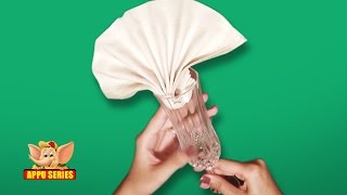 Learn the Fan Napkin Fold [upl. by Aig]