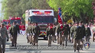 Himno Oficial de Bomberos de Chile [upl. by Ileyan]