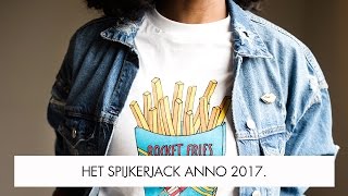 het spijkerjack anno 2017 met Maureen Powel  Look 8 [upl. by Enitsyrk]