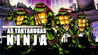 A ORIGEM DAS TARTARUGAS NINJA  Quadrinhoscópio [upl. by Aramois]