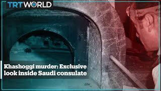 Khashoggi murder Exclusive footage from inside the Saudi consulate [upl. by Ennairam]