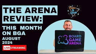 Board Game Arena  Monthly Review  Live Stream [upl. by Ilat]