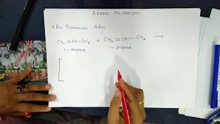 REAKSI POLIMERISASI ADISI 1 [upl. by Lewan]