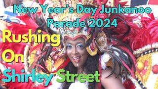 New Years Parade 2024 Junkanoo on Shirley Street [upl. by Arada]