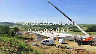 Chantier de lautoroute A304 prolongement de lA34 [upl. by Jarus422]