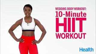 10Minute HIIT Workout  Health [upl. by Leverett919]