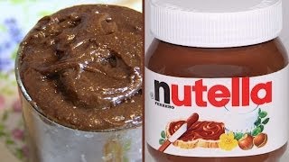 NUTELLA COME LORIGINALE  Crema spalmabile alle nocciole fatta in casa [upl. by Cowen733]