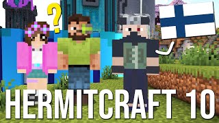 Etho tries to speak FINNISH lol  Hermitcraft 10 Behind The Scenes [upl. by Gilleod500]