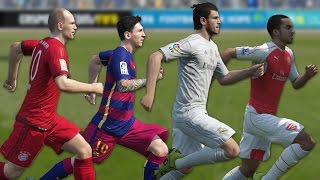 FIFA 16 Speed Test  Fastest Right Wingers RWRMRF in FIFA [upl. by Steffie]