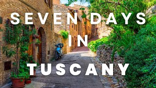 Escape to Tuscany Your Epic 7Day Itinerary 2024  Travel Guide 🇮🇹 [upl. by Serolod]