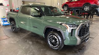 ARMY GREEN See the perfect 2022 Toyota Tundra [upl. by Gotthelf199]