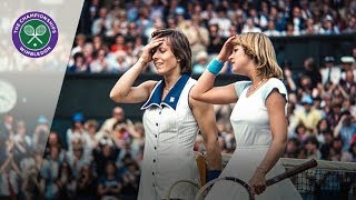 Martina Navratilova v Chris Evert Wimbledon Final 1978 Extended Highlights [upl. by Ainiger]