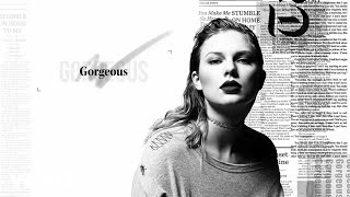 Taylor Swift  Gorgeous Lyric Video [upl. by Dianemarie]