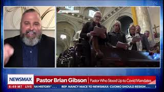 Pastor Brian Gibson on Newsmax  August 3rd 2021  Peaceably Gather [upl. by Letsyrk617]