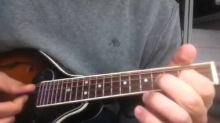 How to Play the Theme Song From quotThe Boondock Saintsquot on Mandolin [upl. by Tavey378]