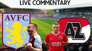 ASTON VILLA VS AZ ALKMAAR  LIVE COMMENTARY  EUROPA CONFERENCE LEAGUE 20232024 [upl. by Rehtul]