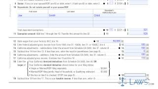 Form 540 California Resident Income Tax Return [upl. by Roede36]