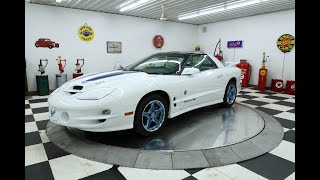 Super Clean 1999 Pontiac Trans Am 30th Anniversary For Sale At Kinion Classics [upl. by Helene]