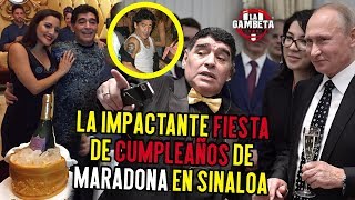 La Impactante fiesta de Cumpleaños de Maradona en Sinaloa [upl. by Mil]