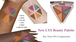 New LYS Beauty Palette  Hey There 90’s Components [upl. by Serafina]