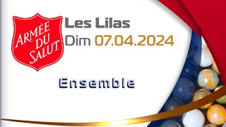 Culte du dimanche 7 avril 2024 Armée du Salut en direct avec le poste des Lilas [upl. by Newnorb]