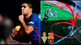 BETIS VS BARCELONA  EL GOL LEGAL QUE LE ANULARON AL BARCELONA EN SEVILLA [upl. by Nnyrb]