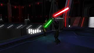 Jedi Academy Jolee Bindo vs Yuthura Ban [upl. by Omissam]