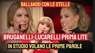 Ballando con le stelle Sonia Bruganelli prima lite con Selvaggia Lucarelli in diretta [upl. by Cirone]