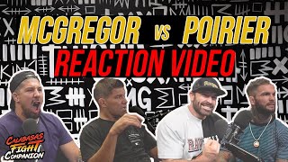 McGregor vs Poirier 3 Reaction  Calabasas Fight Companion [upl. by Sinnard302]