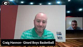 Girard Boys Basketball Coachs Corner Craig Hannon [upl. by Ahcsatan]