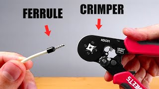 This Wire Ferrule Crimping Tool Kit is The Best Cable Hand Crimper by Kaiweets [upl. by Ynomrah]