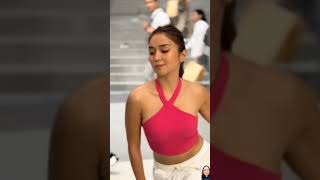 Kathryn Bernardo sa kanyang rexona commercial shoot viralvideo video [upl. by Lumpkin373]